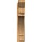 Ekena Millwork Merced Slat Rough Sawn Outlooker, Western Red Cedar, 8"W x 40"D x 40"H OUT08X40X40MRC06RWR - alternate 4